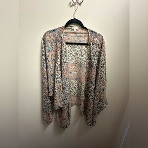 Floral Patterned Women's Shawl
